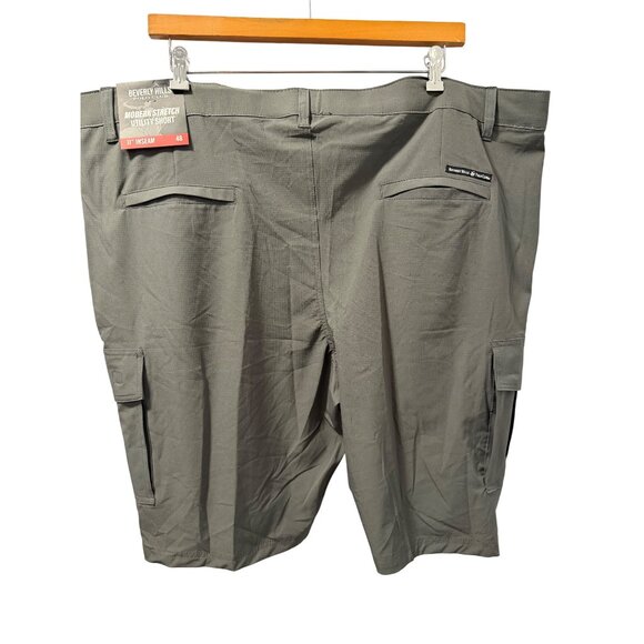 Beverly Hills Polo Club Mens Modern Stretch Utility Gray Shorts Sz 48. NWT - Picture 5 of 11